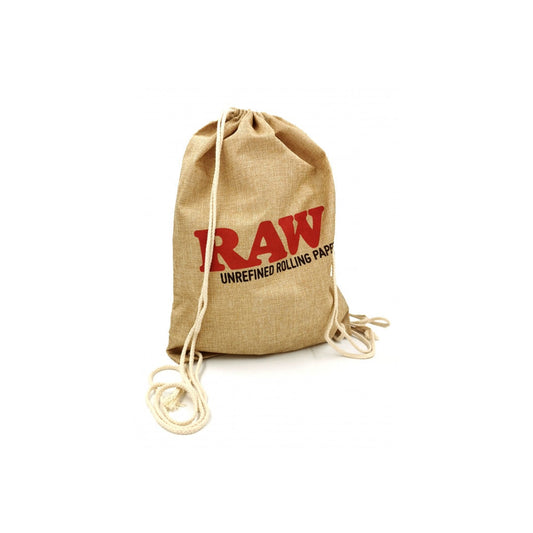 RAW Drawstring Bag Tan