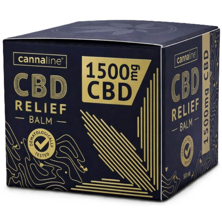 Cannaline Bálsamo p/ alívio de dores com 1500mg CBD