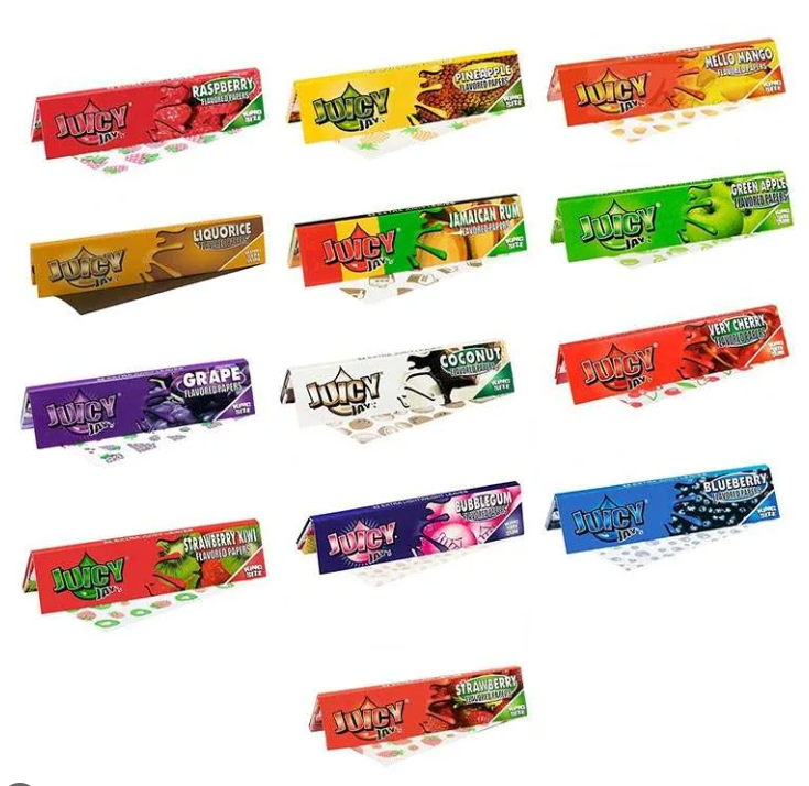 Juicy Jay’s Mix N Roll – Mortalhas King Size Slim Sabores