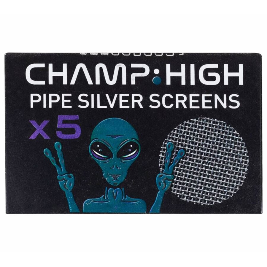 Redes Metálicas Prateadas para Cachimbo Champ High – 16 mm