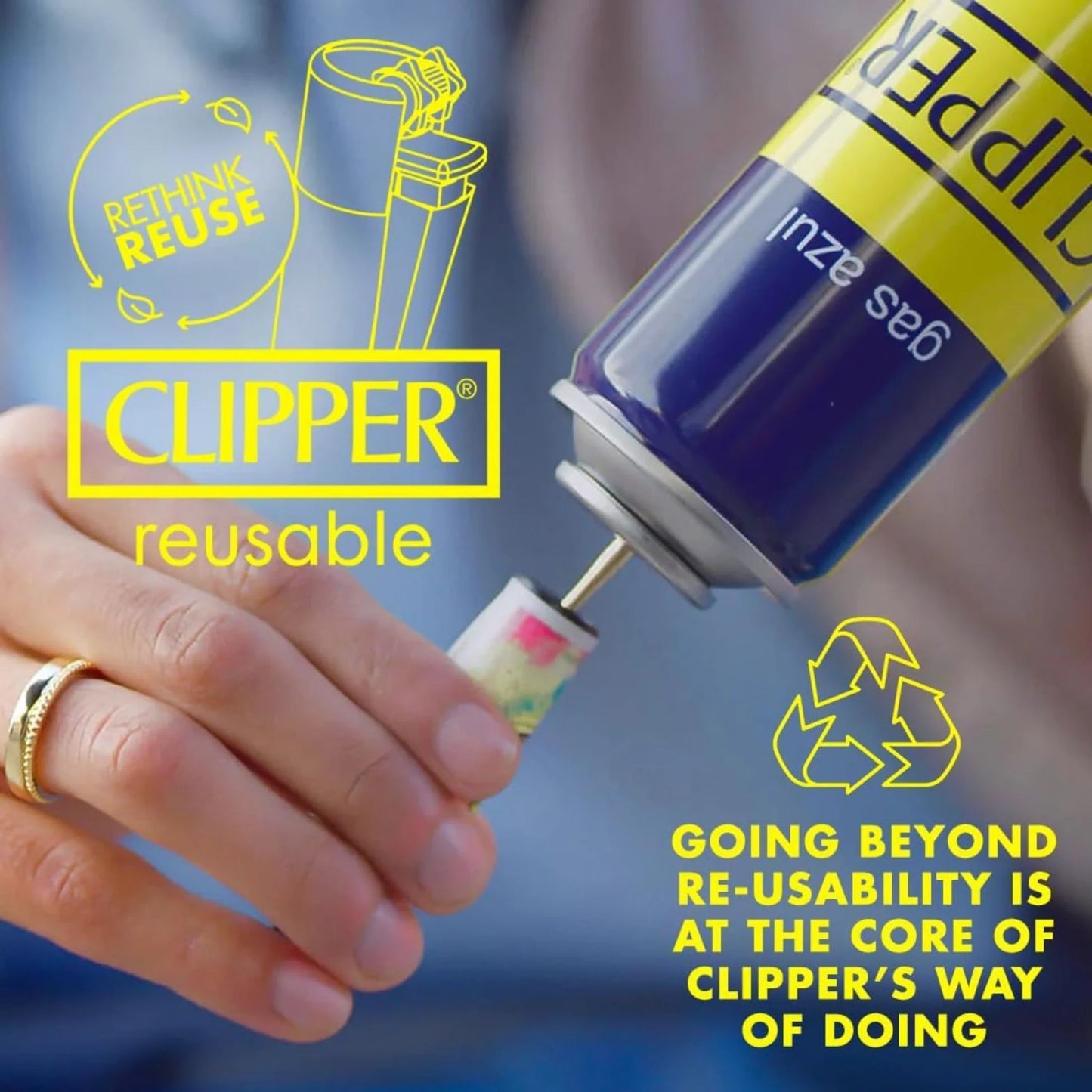 CLIPPER - Gás Azul 100% Isobutano