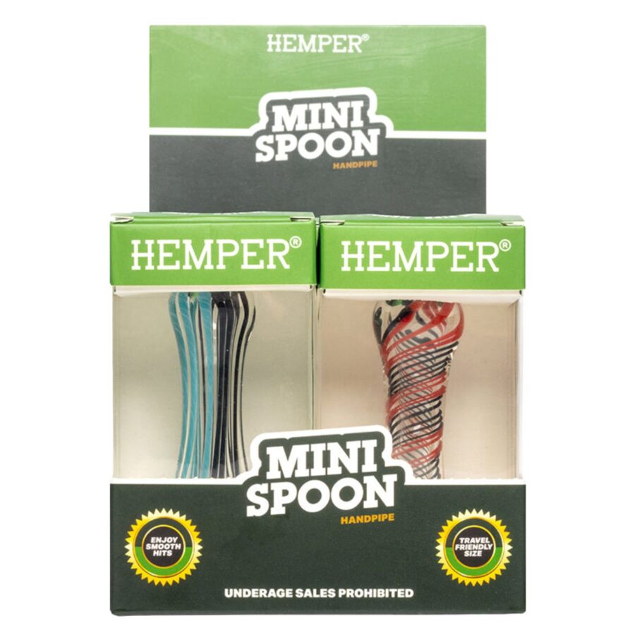 Hemper Mini Spoon Pipe – Cachimbo de Vidro Compacto