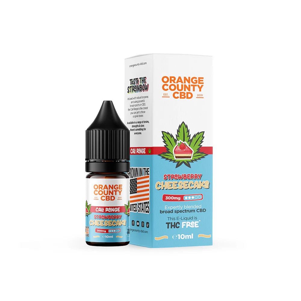 Orange County Cali CBD E-liquido -  Strawberry Cheesecake 10ml