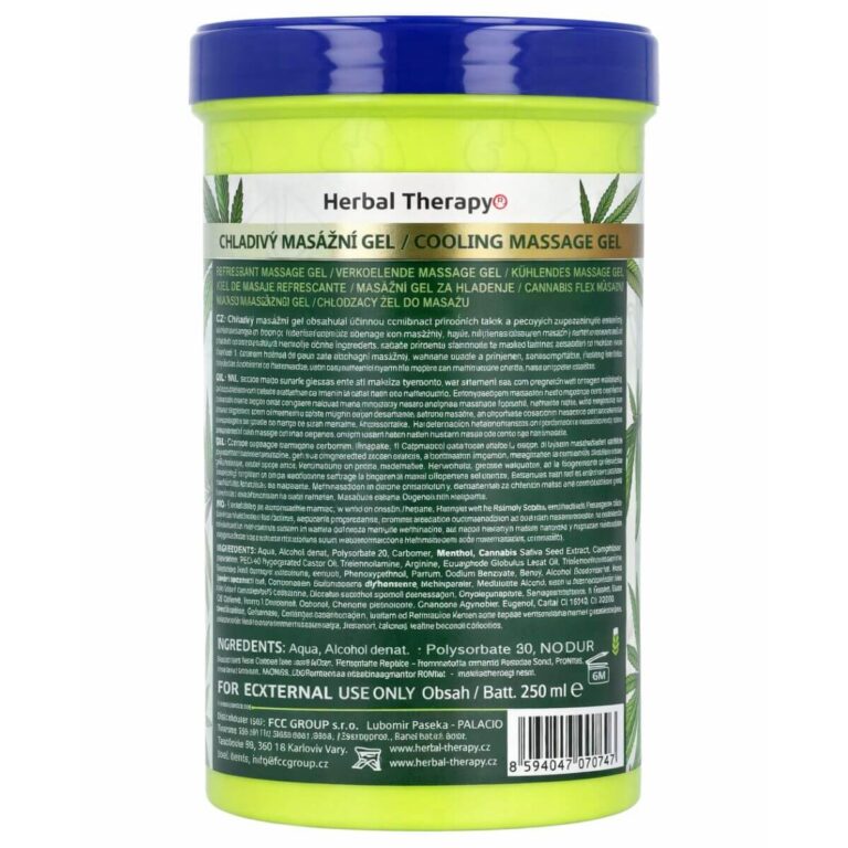 Palacio Cannabis Massage Flex Gel Cooling 380ml