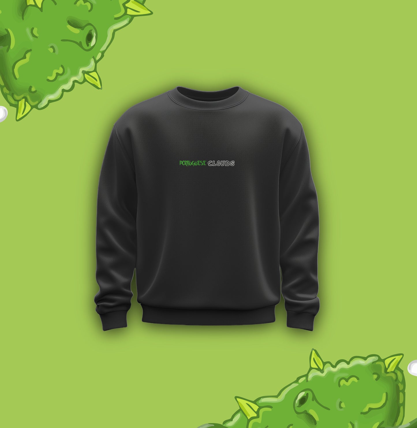 Sweatshirt Regular Fit Portuguese Clouds