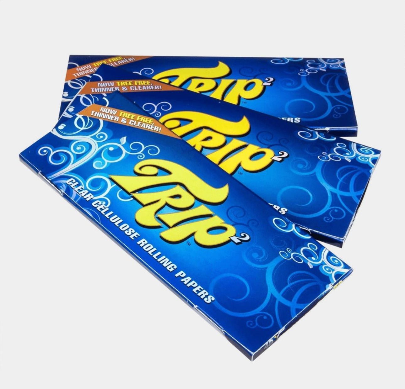 Mortalhas TRIP kingsize transparentes de celulose