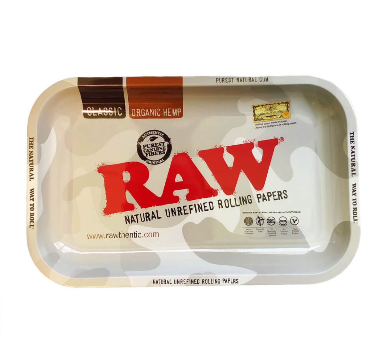 Tabuleiro RAW Artic Camo médio
