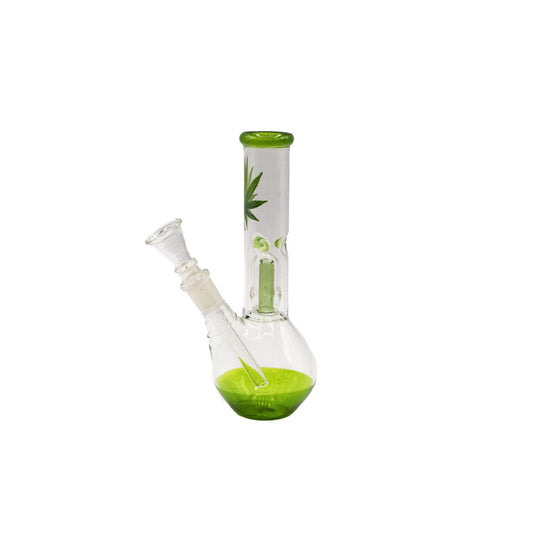 Bong de Vidro Intercooler Verde 18 cm | 30 mm