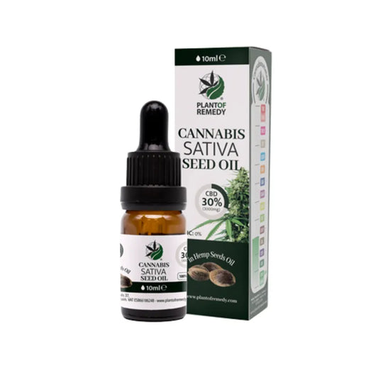 Óleo de cânhamo 30% CBD - 10ml | Plant of Remedy