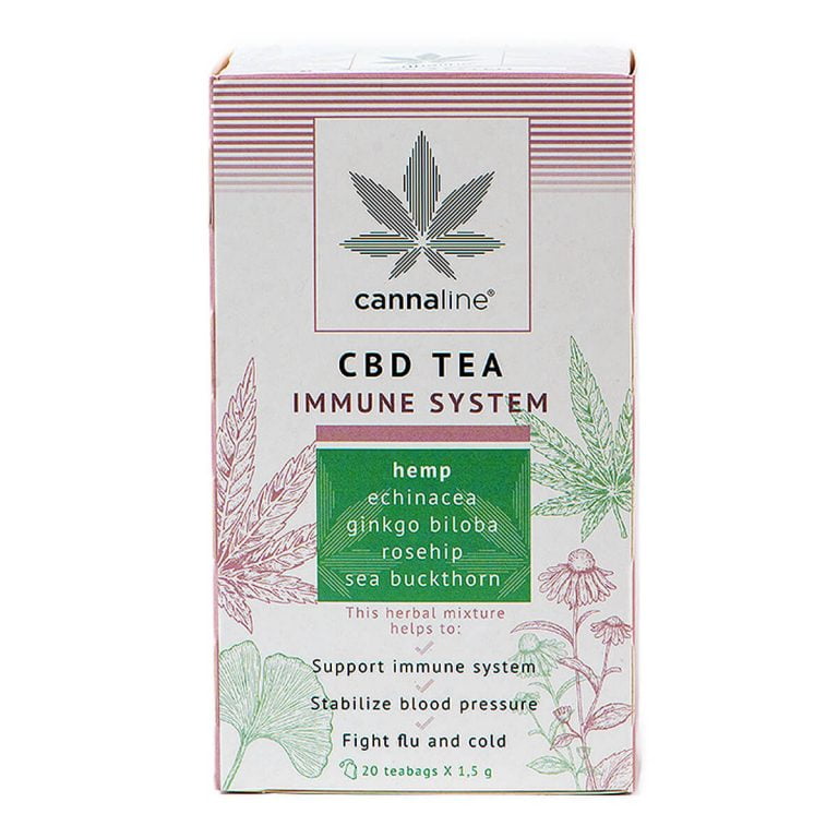Cannaline CBD Hemp Tea Immunity