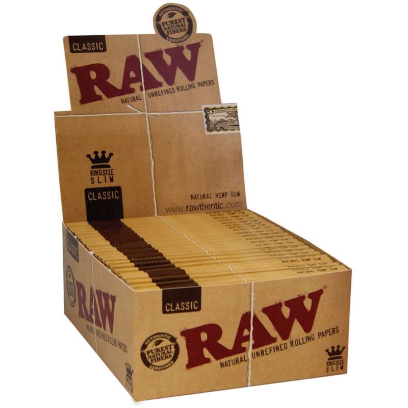 Mortalhas Raw Classic King Size Slim