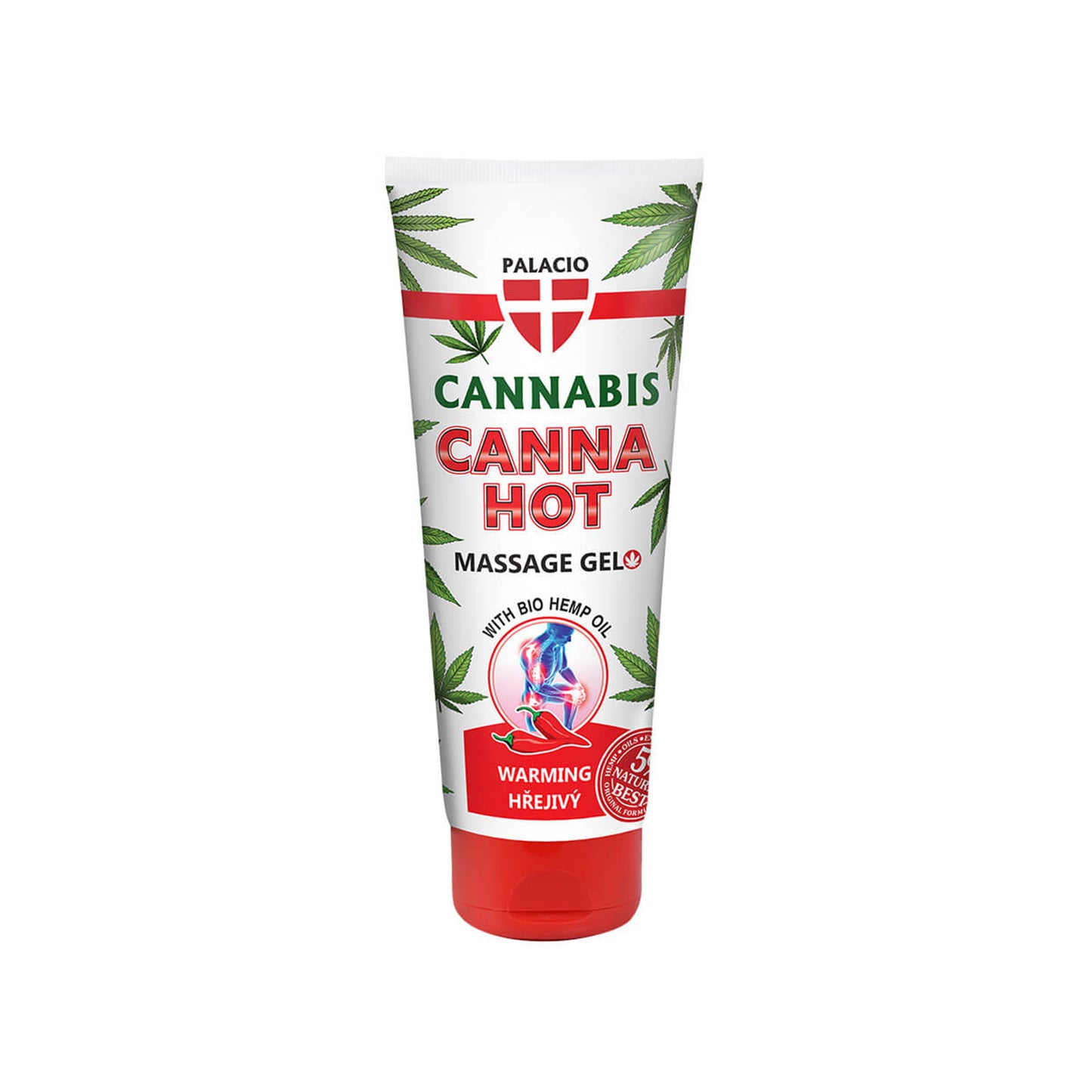 Gel de Massagem Aquecedor com Cânhamo - Palacio Canna Hot 🧴🔥