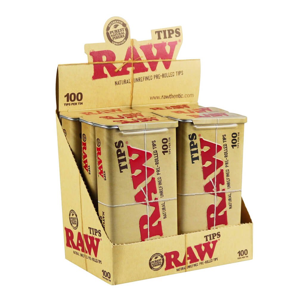 RAW Unrefined – 100 Filtros Pré-Enrolados