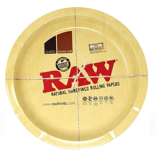 Tabuleiro RAW Redondo em Metal