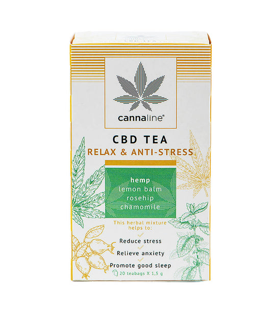 Chá CBD Relax & Anti-Stress - Portuguese Clouds