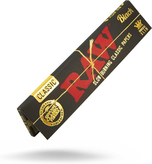 Mortalhas RAW Black King Size Slim
