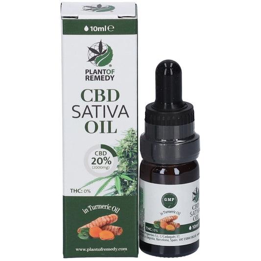 Óleo de Cúrcuma 30% CBD - 10 ml | Plant of Remedy