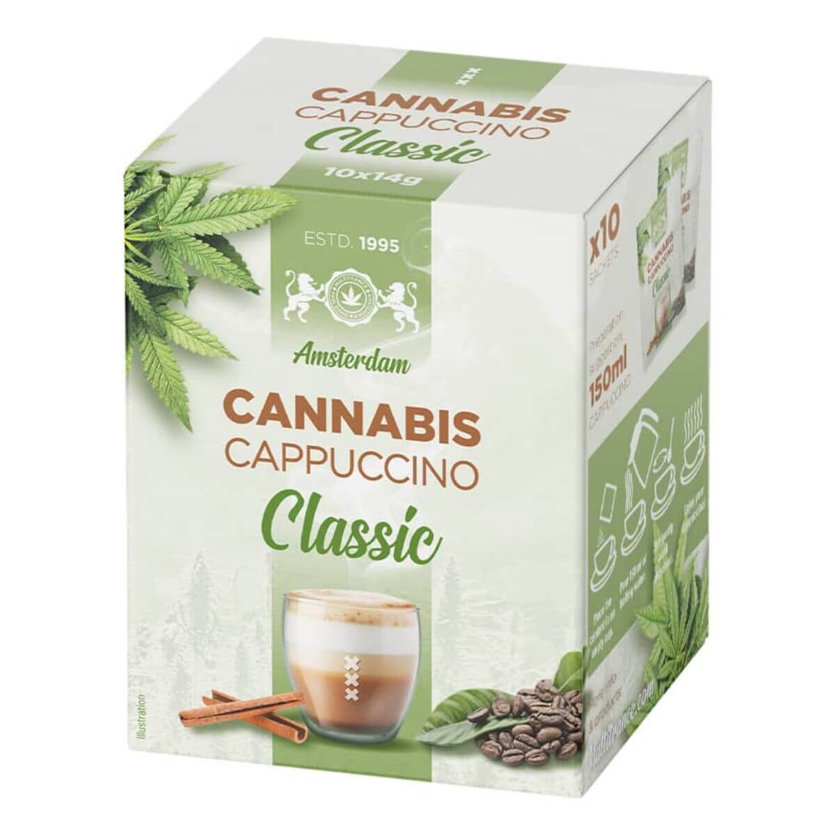 Astra Hemp Cannabis Instant Cappuccino