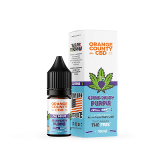 E-Liquids CBD Orange County | Broad Spectrum 10ml | Portuguese Clouds Grand Daddy Purple