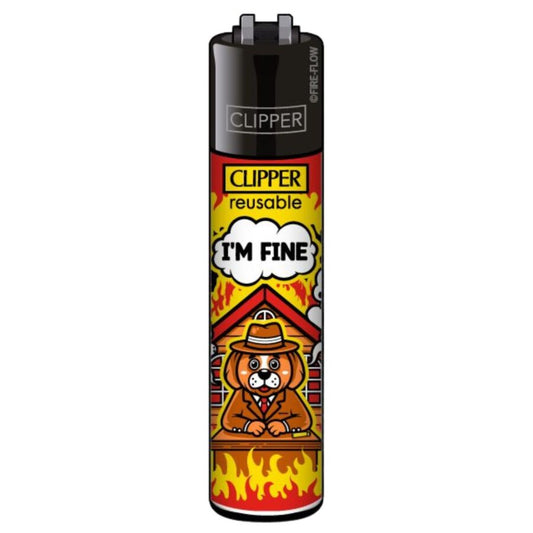 Isqueiro Clipper Classic Grande Mix Slogan