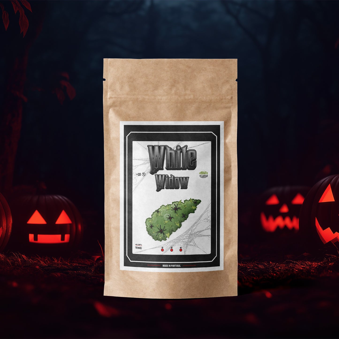 White Widow 10-OH 60% 🕷️- HALLOWEEN EDITION