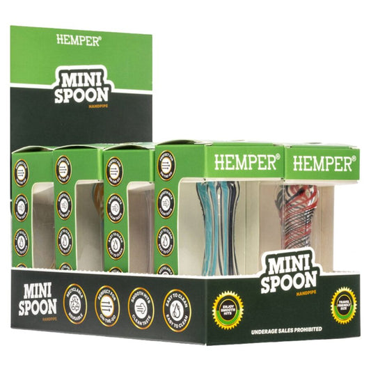 Hemper Mini Spoon Pipe – Cachimbo de Vidro Compacto
