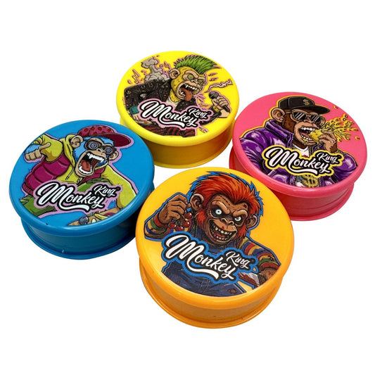 Monkey King Grinder de Plástico 3 partes 60mm