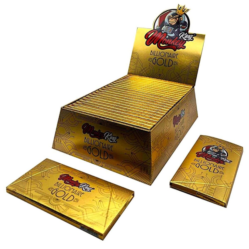 Mortalhas Billionaire Monkey King, King Size c/filtros