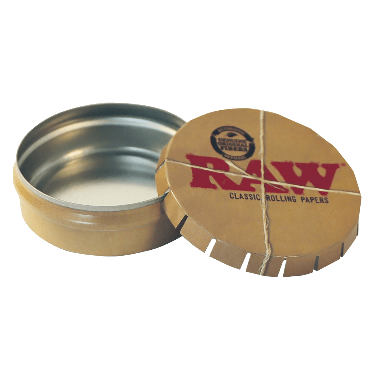 RAW Metal Tin Pop – Caixa Metálica de Armazenamento