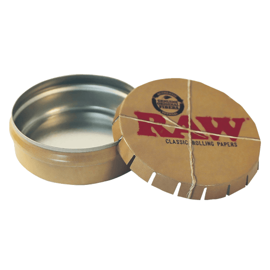 RAW Metal Tin Pop – Caixa Metálica de Armazenamento