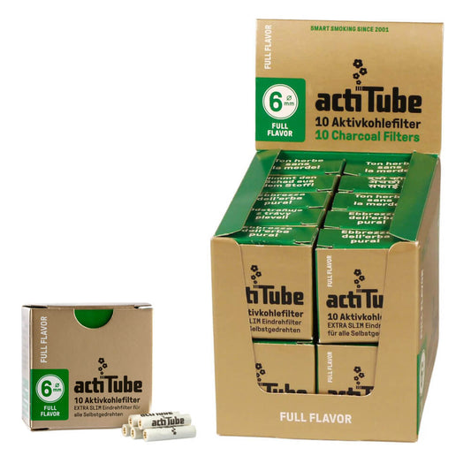 Filtros de Carvão Ativo Actitube - 10 unidades