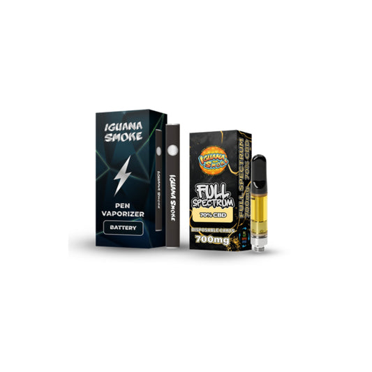 Iguana Power Kit + cartucho CBD de espectro total 70%