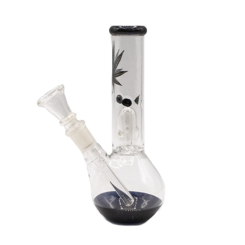 Bong Vidro Intercooler Preto 18 cm