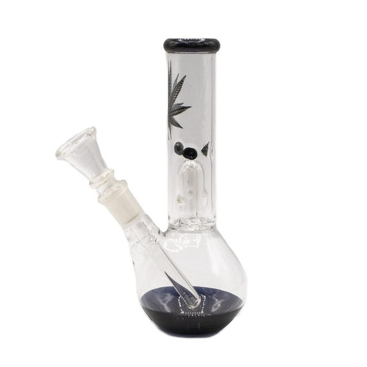 Bong Vidro Intercooler Preto 18 cm