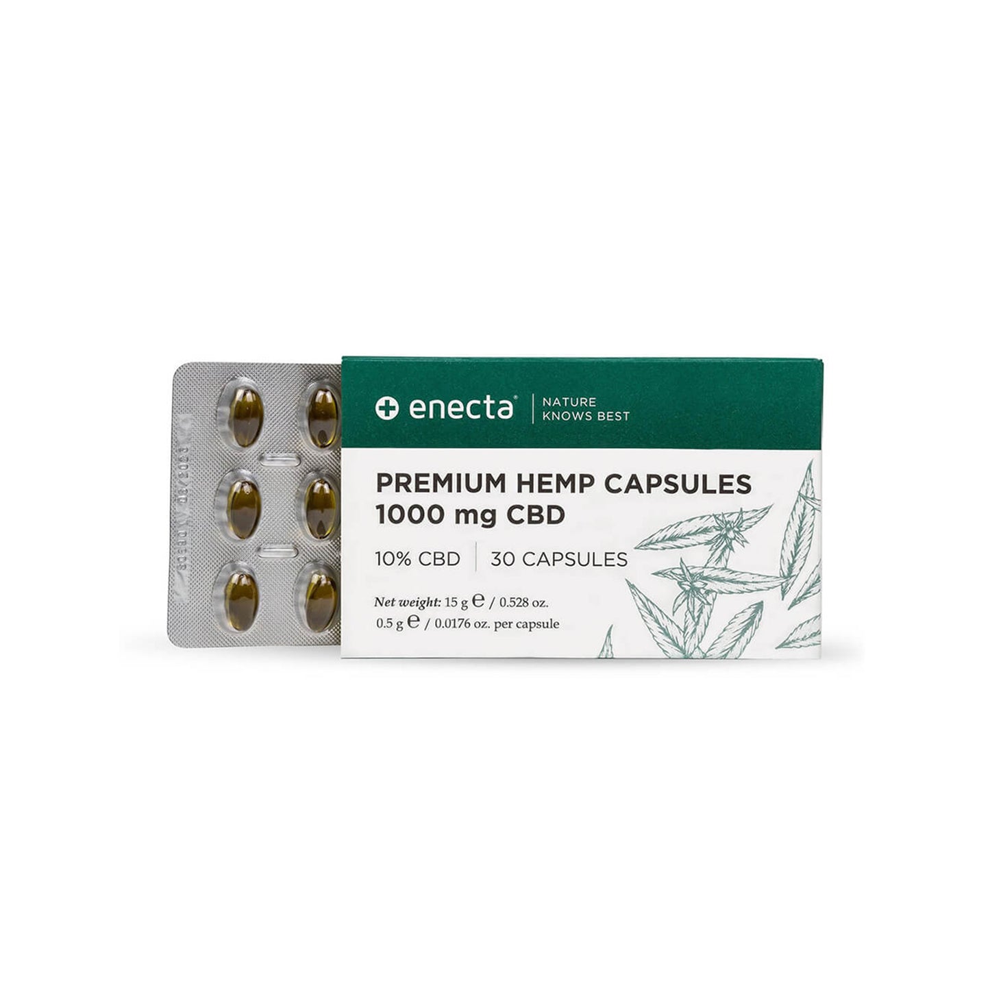 Enecta Capsulas de gel 1000mg CBD