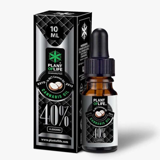 Óleo de coco com CBD 40% 10ml | Plant Of Remedy
