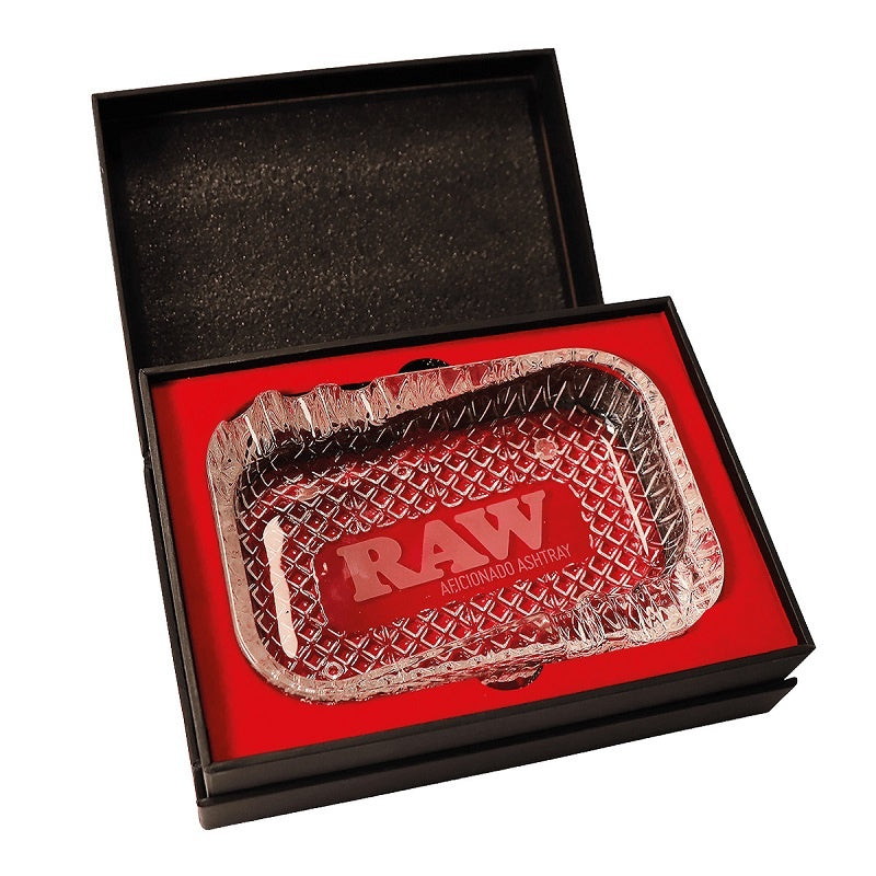 Cinzeiro RAW Aficionado em Vidro | Design Premium