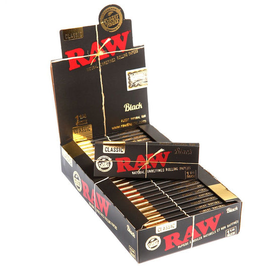 Mortalhas Raw Black Pequenas 1 1/4