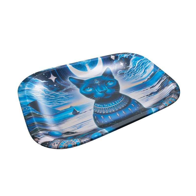 Tabuleiro V Syndicate Flight Deck Tray Feline Pharaoh | Bandeja Metálica com Tampa Deslizante