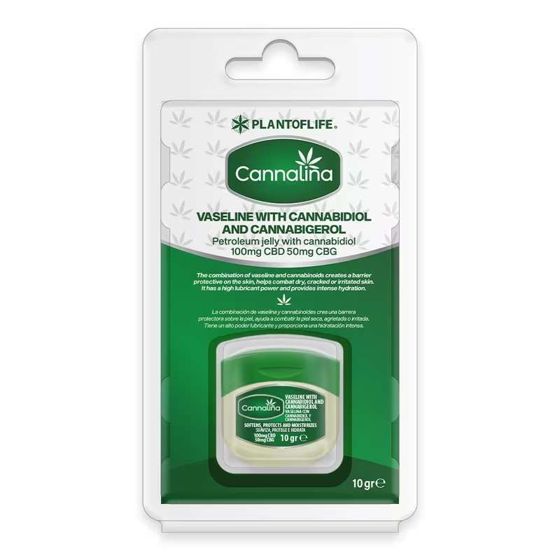 Vaselina 1% CBD 0,5% CBG Cannalina 10g | Plant Of Life