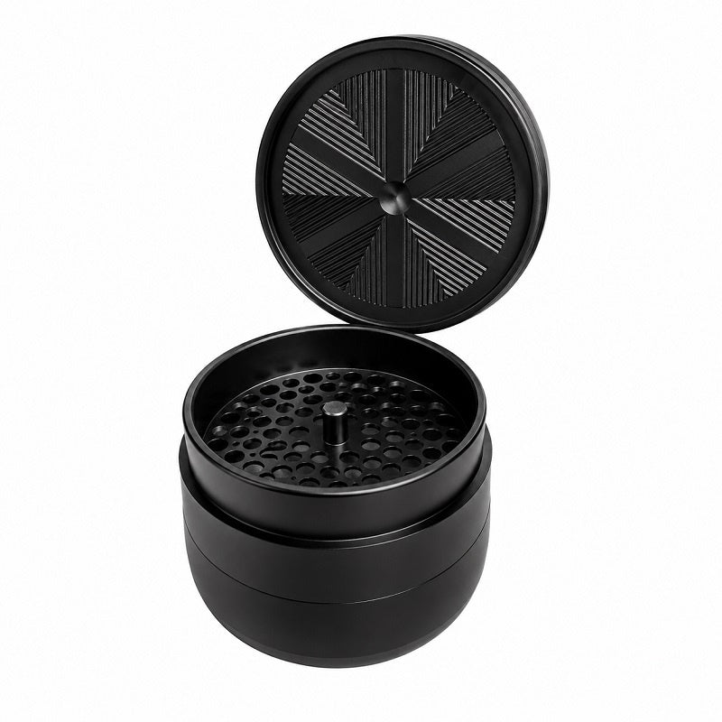 Grinder V-Syndicate Gridlock Toothless Black | Grinder Metálico Sem Dentes