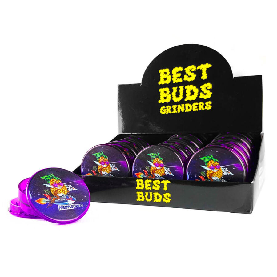 Grinder Plástico Pineapple Express – 3 Partes (50 mm)