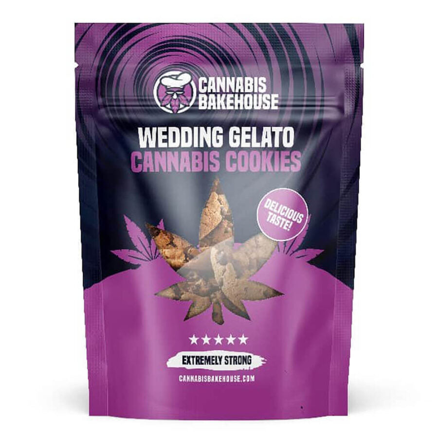 Bolachas Wedding Gelato – Cannabis Bakehouse