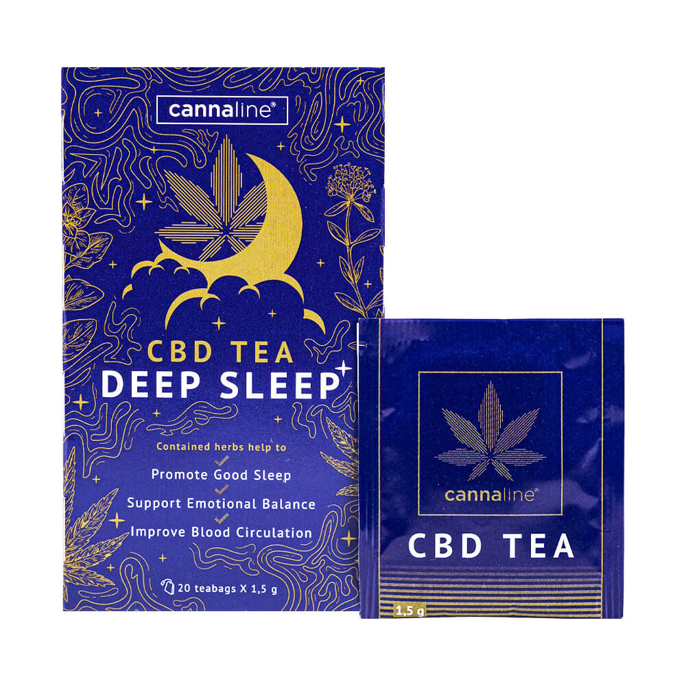 Cannaline CBD Tea Deep Sleep
