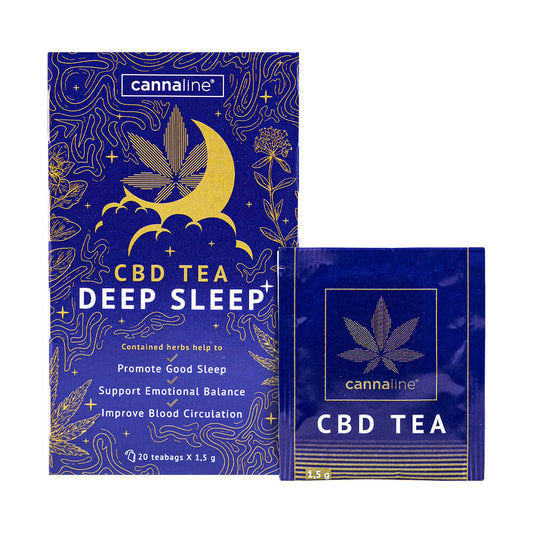 Cannaline CBD Tea Deep Sleep