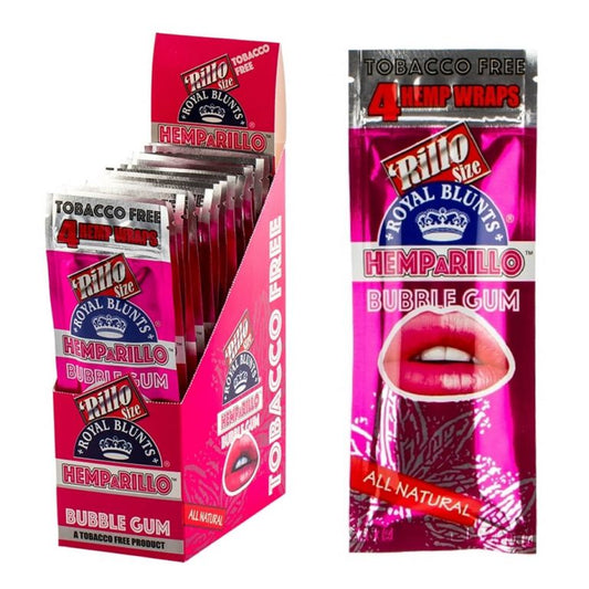 Hemparillo Hemp Wraps Bubblegum | 4 Blunts | Portuguese Clouds