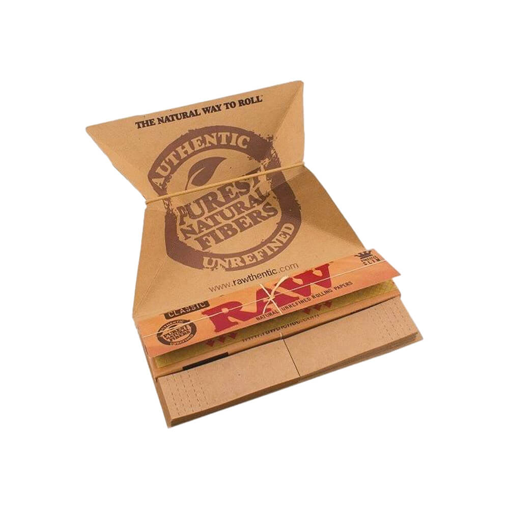 RAW Artesano King Size Slim | Mortalhas + Filtros + Tabuleiro | Portuguese Clouds