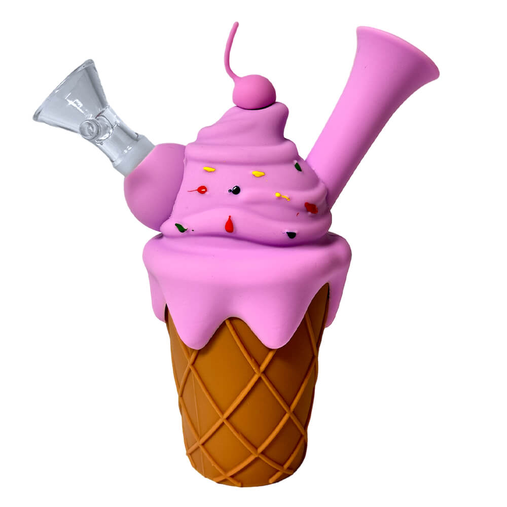 Cachimbo de Silicone Ice Cream Cone 14 cm
