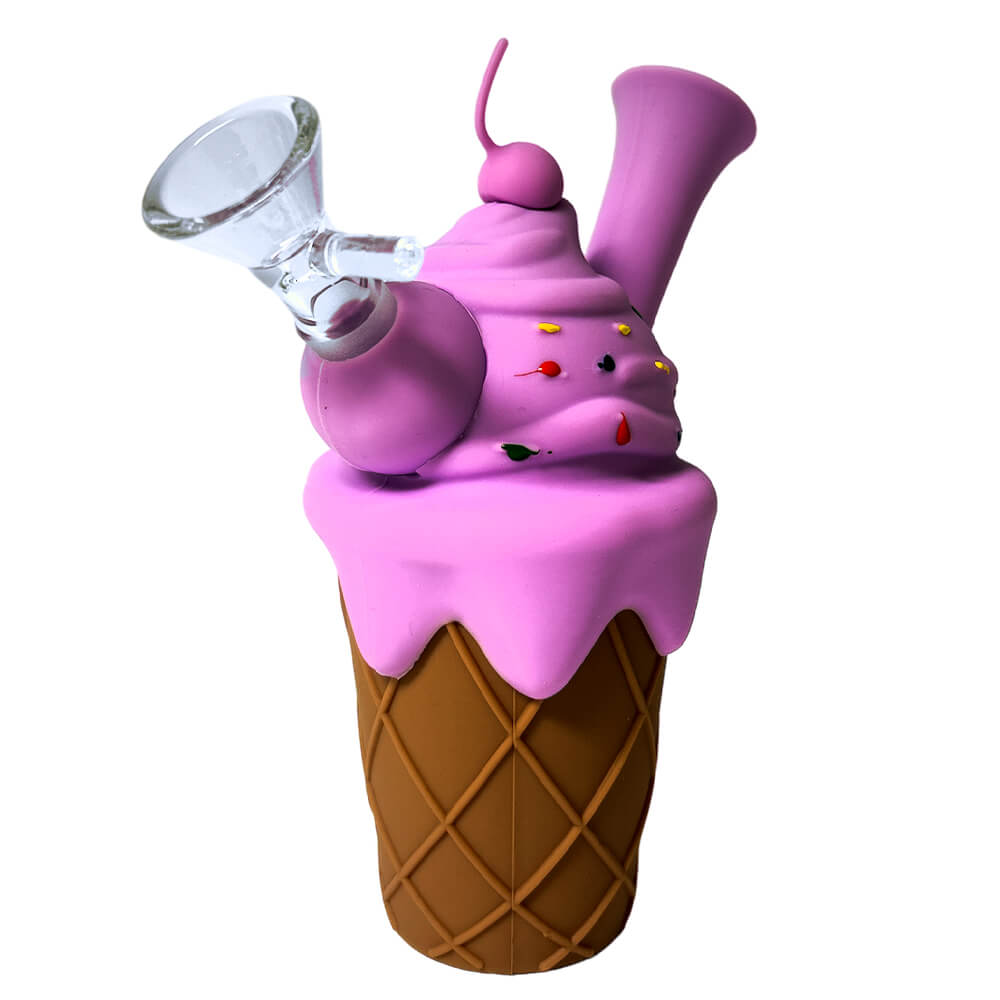 Cachimbo de Silicone Ice Cream Cone 14 cm